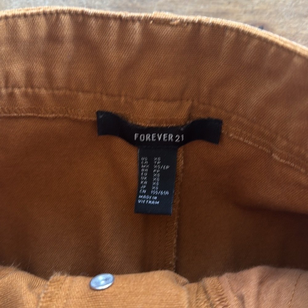 Forever 21 Camel Pants - Picture 3 of 6